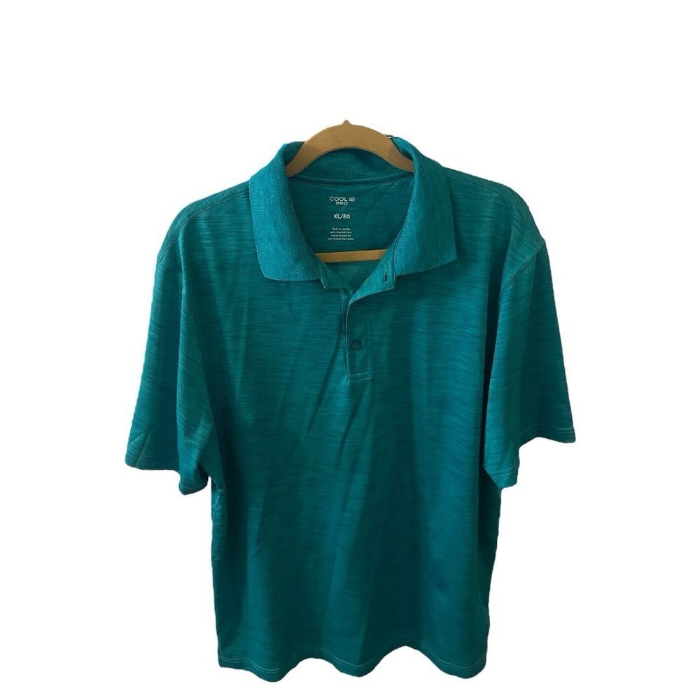 Cool 18 Pro Golf Polo‎ Shirt Moisture Wicking Athletic XL